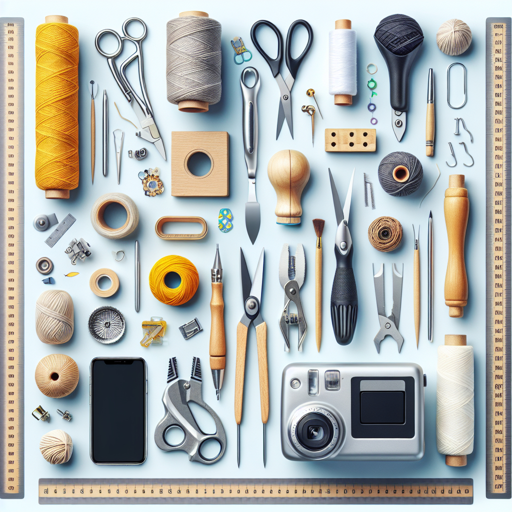 Jakie narzędzia są niezbędne do tworzenia rękodzieła?