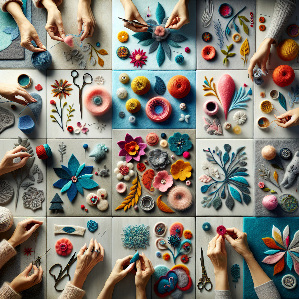 Jak tworzyć unikalne ozdoby z filcu?