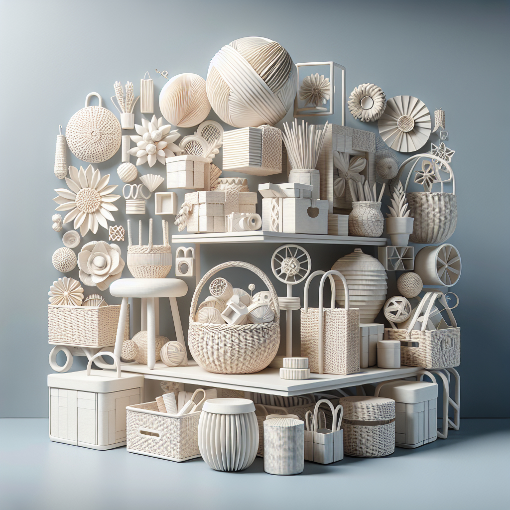 Jakie są zalety tworzenia rękodzieła z wikliny papierowej?