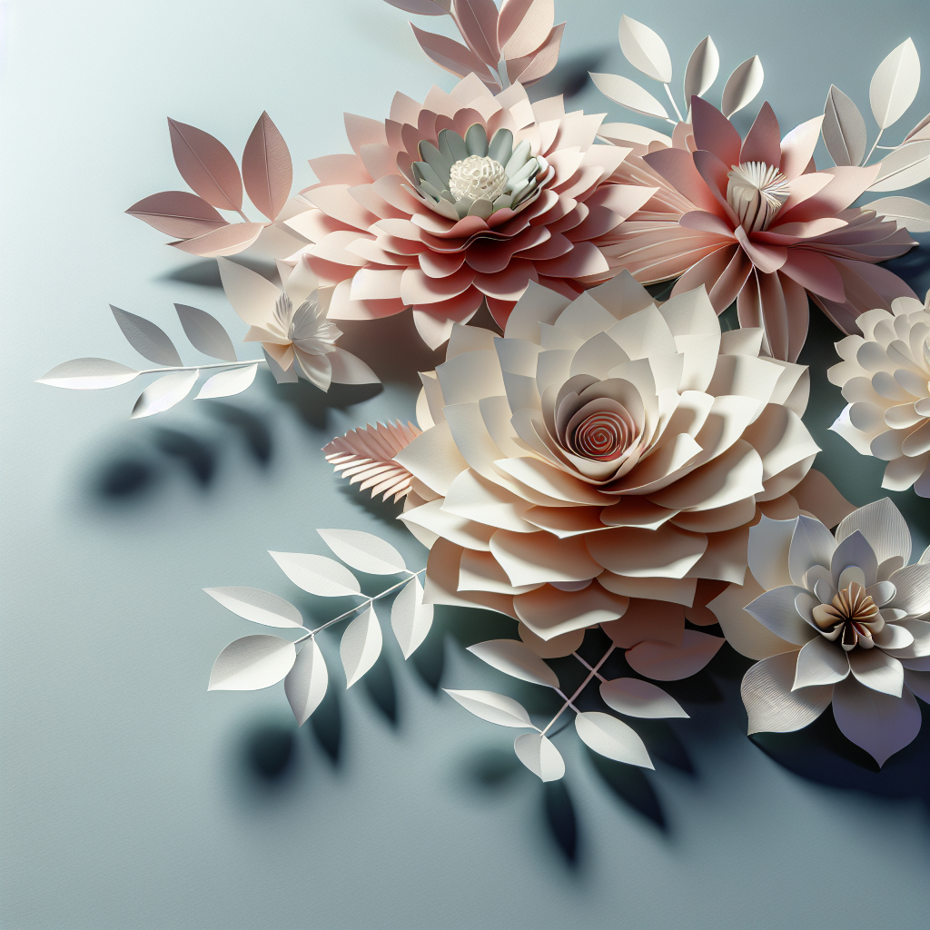 Jak zrobić piękne kwiaty z papieru?