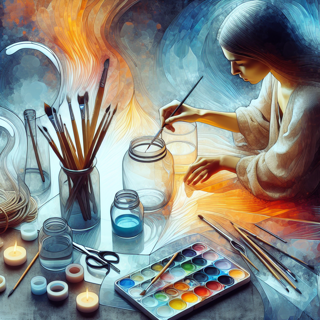 Jak zacząć malować na szkle?