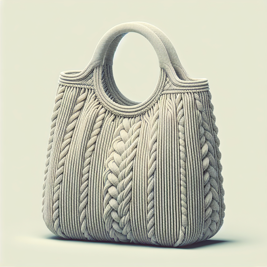 Jak zrobić torebkę z nici bawełnianych?