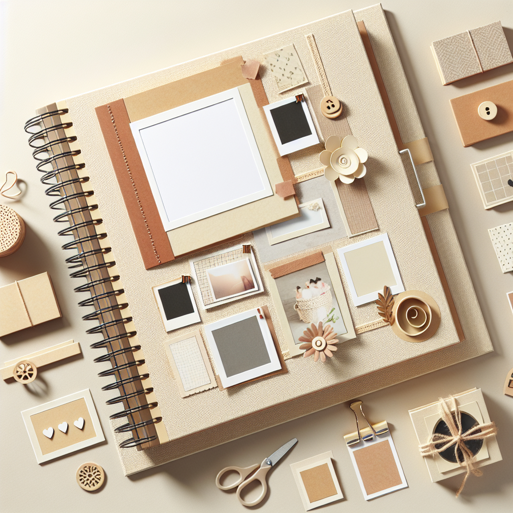 Jak zrobić piękne albumy fotograficzne w stylu scrapbooking?