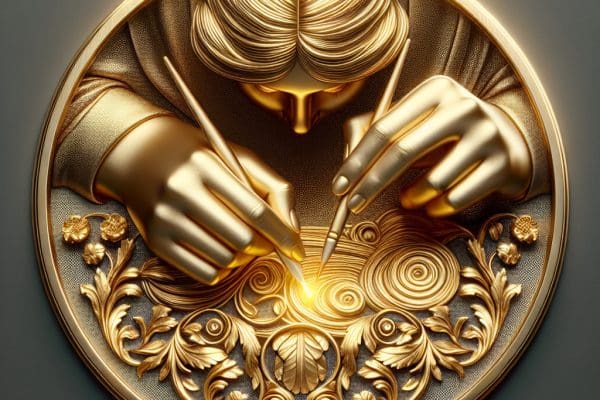 Jak nauczyć się podstaw złocenia w rękodziele?