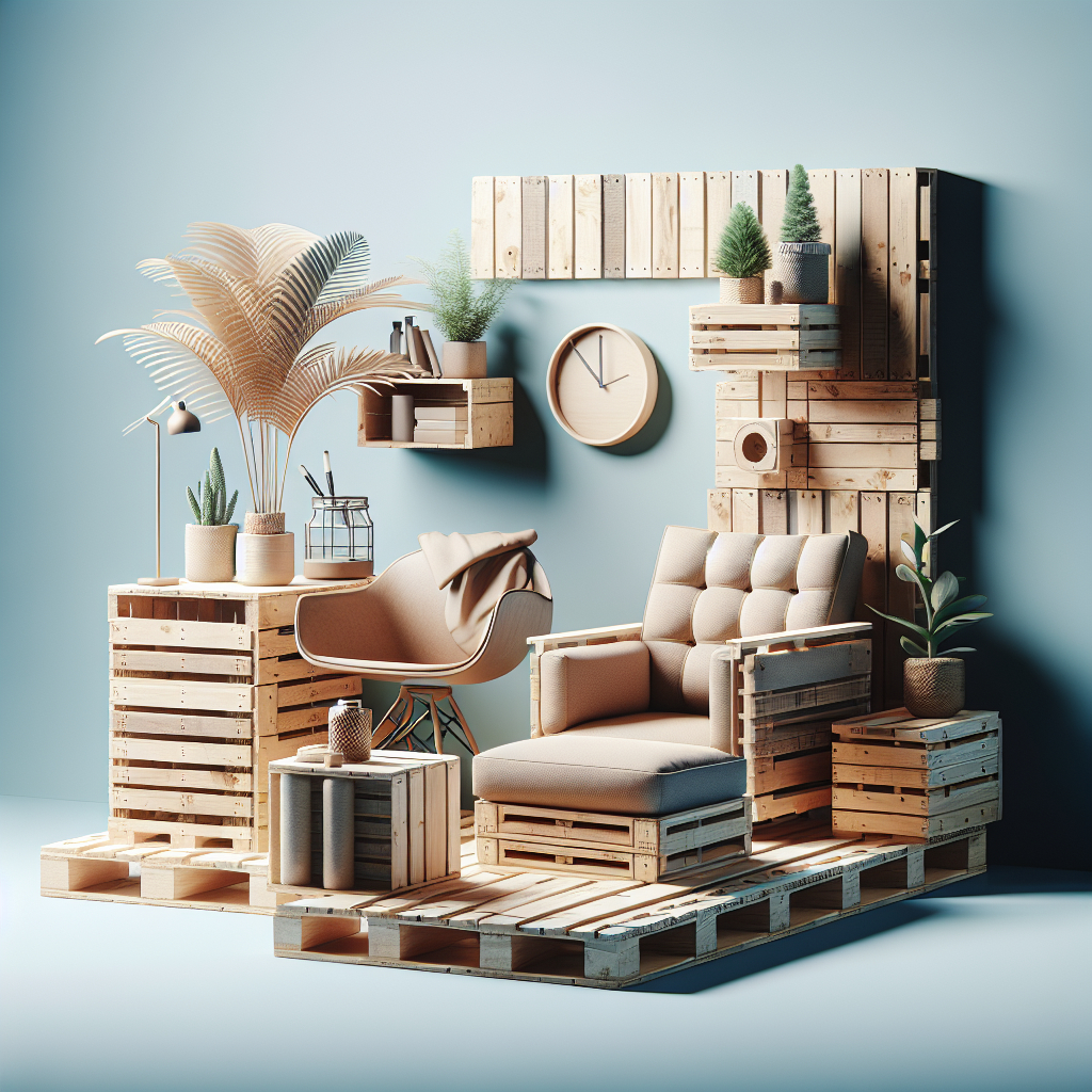 Jakie są techniki tworzenia mebli z palet?